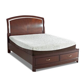 Purelife Glacier Gel Infused 10-inch King-size Memory Foam Mattress