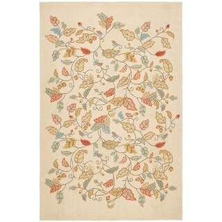 Martha Stewart Autumn Woods Persimmon Red Wool Viscose