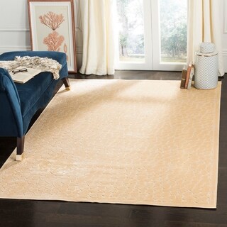 Martha Stewart Reptilian Cream Viscose Rug (8' x 11' 2)