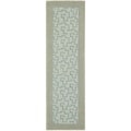 Martha Stewart Byzantium Rainwater Wool Rug (2' 3 x 8')