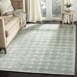 Martha Stewart Constellation Sky Silk/ Wool Rug (5' 6 x 8' 6)