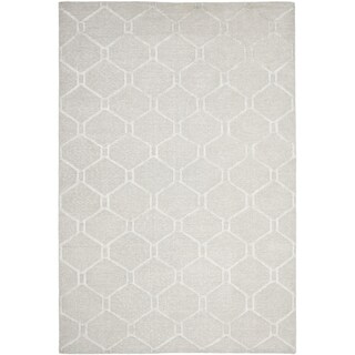 Martha Stewart Piazza Bedford Grey Linen Rug (6' x 9')