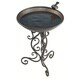 Ornate Metal Bird Bath
