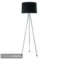 Chrome 3-legged Floor Lamp