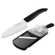 Kyocera Ceramic Black 5.5-inch Santoku Knife and Adjustable Slicer Set