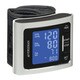 Silver Automatic Digital Wrist Blood Pressure Monitor