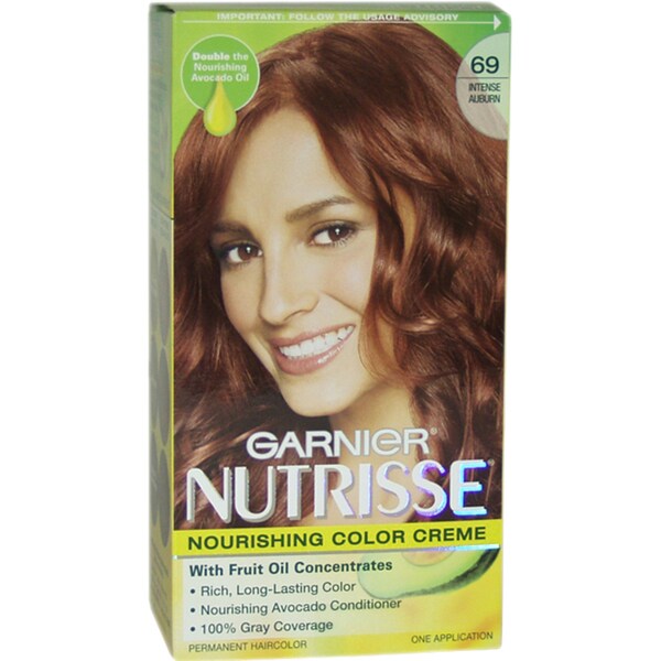 Garnier Nutrisse Nourishing Color Creme Intense #69 Auburn ...