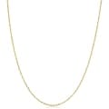 Fremada 14k Yellow Gold 1-mm Flat Cable Link Chain (16-20 inches)
