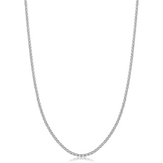 Fremada Sterling Silver 1.5-mm Round Wheat Chain (16-30 inches)