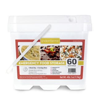 Lindon Farms 60 Servings Soup/ Chili/ Stew Emergency Food Storage Kit