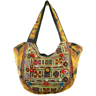 Cotton Vintage Design Banjara Hobo Bag (India)