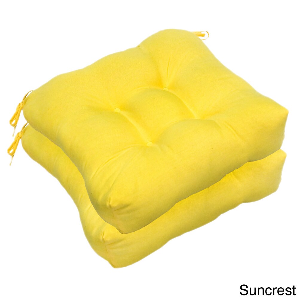 20inch Outdoor Chair Cushion (Set of 2) Overstock Shopping Big