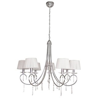 EGLO 'Selene' 7-light Crystal Droplet Chandelier