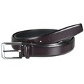 Geoffrey Beene Men's Dark Brown Polished Leather Belt