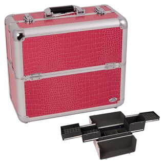 Casemetic Hot Pink Aluminum Makeup Case