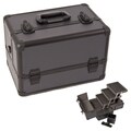 Justcase Black Dot 3-Tier Makeup Case