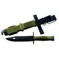 Ontario Knife Co OD Green 490 M9 Bayonet & Scabbard