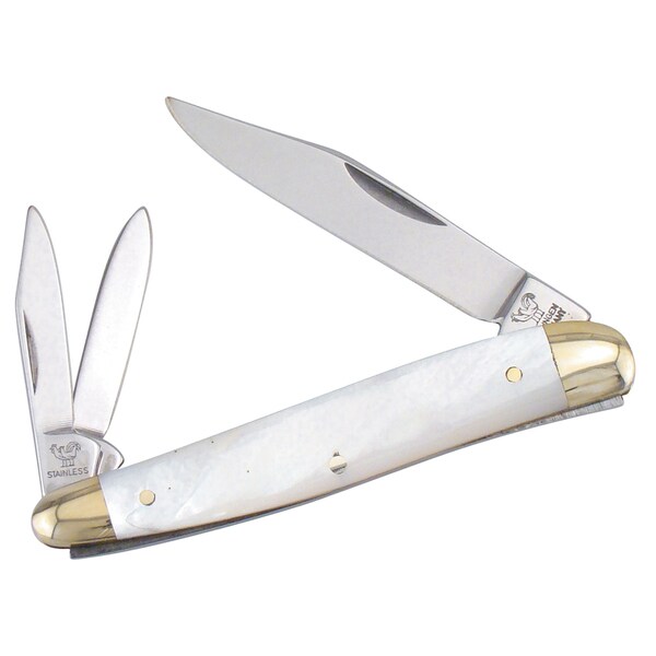 Hen & Rooster Mother of Pearl Whittler Pocket Knife 15263290 Shopping Top