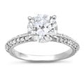 14k White Gold 1 1/3ct TDW Diamond Engagement Ring (G-H, SI1-SI2)