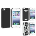 BasAcc Black Aluminum/ Old Player/ Black Case for Apple iPhone 5