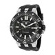 Swiss Legend Men's 'Challenger' Black Silicone Watch