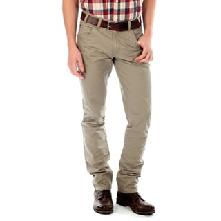 191 Unlimited Men's Khaki Straight Leg Pants