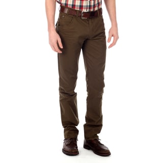 191 Unlimited Men's Brown Straight Leg Pants