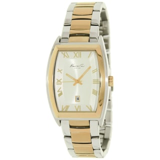Kenneth Cole Men's Two-tone Stainless Steel Silver dial Watch