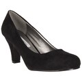 Riverberry Women's Black Mid-heel Pumps