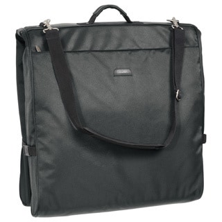 Wally Bags 45-Inch Framed Black Shoulder Strap Garment Bag