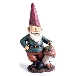 Relaxing Gnome Mushroom Solar Light - 12915154 - Overstock Shopping - Great Deals on OEM Solar ...