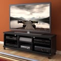 Sonax Holland Midnight Black 59-inch TV/ Component Bench
