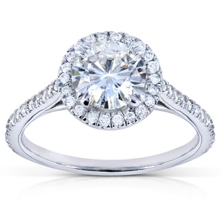round diamond engagement rings
