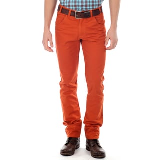 191 Unlimited Men's Orange Straight Leg Pants