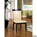 Brennan Two-Tone Contemporary Dining Chairs (Set of 2)
