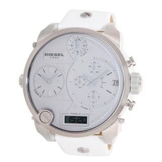 Diesel Men's White Oversized Chronograph Watch