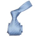 Republic Men's Blue Striped Microfiber Neck Tie