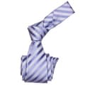 Republic Men's Purple Striped Woven Microfiber Neck Tie