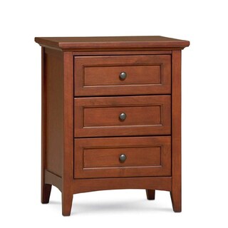 Simply Shaker 3-drawer Nightstand