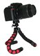 AGFA 12-Inch, Flexible Tripod with Foam Grips - Red