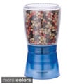 MIU France Blue Glass and Plastic Spice Grinder with Ceramic Gear