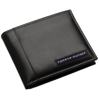 Tommy Hillfiger Men's Cambridge Leather Bi-fold Wallet