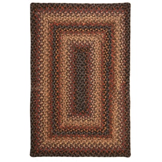 Eastwick Black Cotton Braided Rug (1'8 x 2'6)