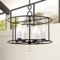 Cameron 8-light English Bronze Chandelier