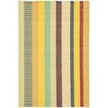 Safavieh Hand-woven Penfield Yellow/ Multi Cotton Rug (4' x 6')