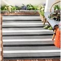 Thom Filicia Hand-woven Indoor/ Outdoor Black Rug (4' x 6')