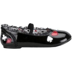 Girls' Funtasma Alice 12C Black Patent-Image