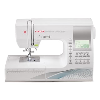 Singer Quantum Stylist 9960W 600-Stitch Sewing/ Quilting Machine (Refurbished)