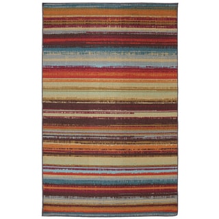 Buy Online Indoor/Outdoor Metro Stripe Rug (5' x 8')