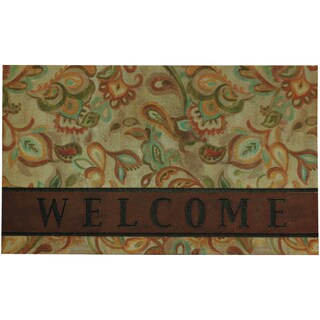 Delicate Blooms Door Mat